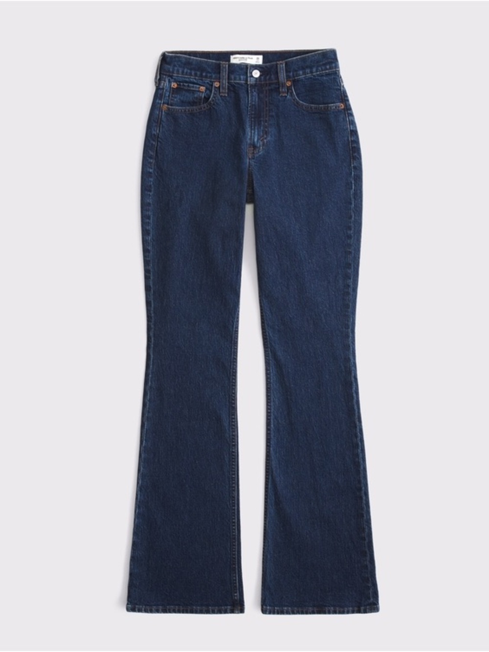 Abercrombie & Fitch Curve Love High-Rise Boot Cut Flare Jeans - 34 short